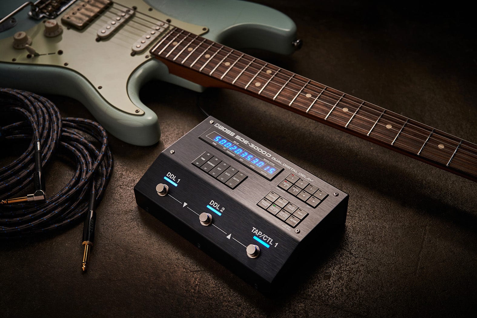 Boss SDE-3000D Dual Digital Delay Effect Pedal | Bonners Music