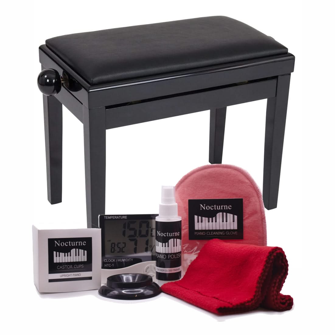 Nocturne Upright Piano Starter Kit