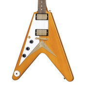Epiphone 1958 Korina Flying V (White Pickguard; Incl. Hard Case); Aged Natural (Left Handed)