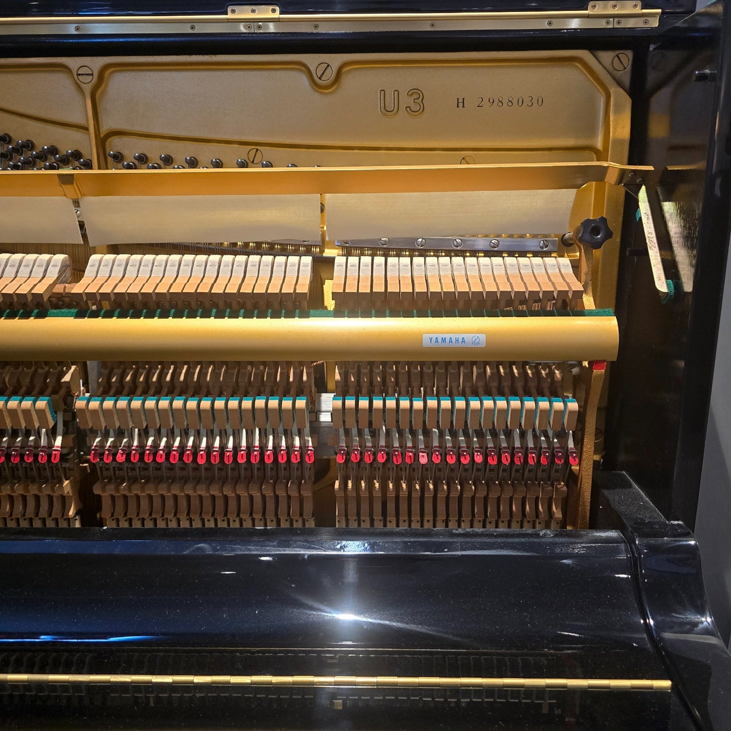 Yamaha U3 Upright Piano in Polished Ebony: Serial No: 2988030 | EU RECONDITIONED 2026