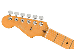 Fender American Ultra Stratocaster Left-Hand Maple Fingerboard Texas Tea