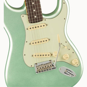 Fender American Professional II Strat Rosewood Mystic Surf Green Guitar