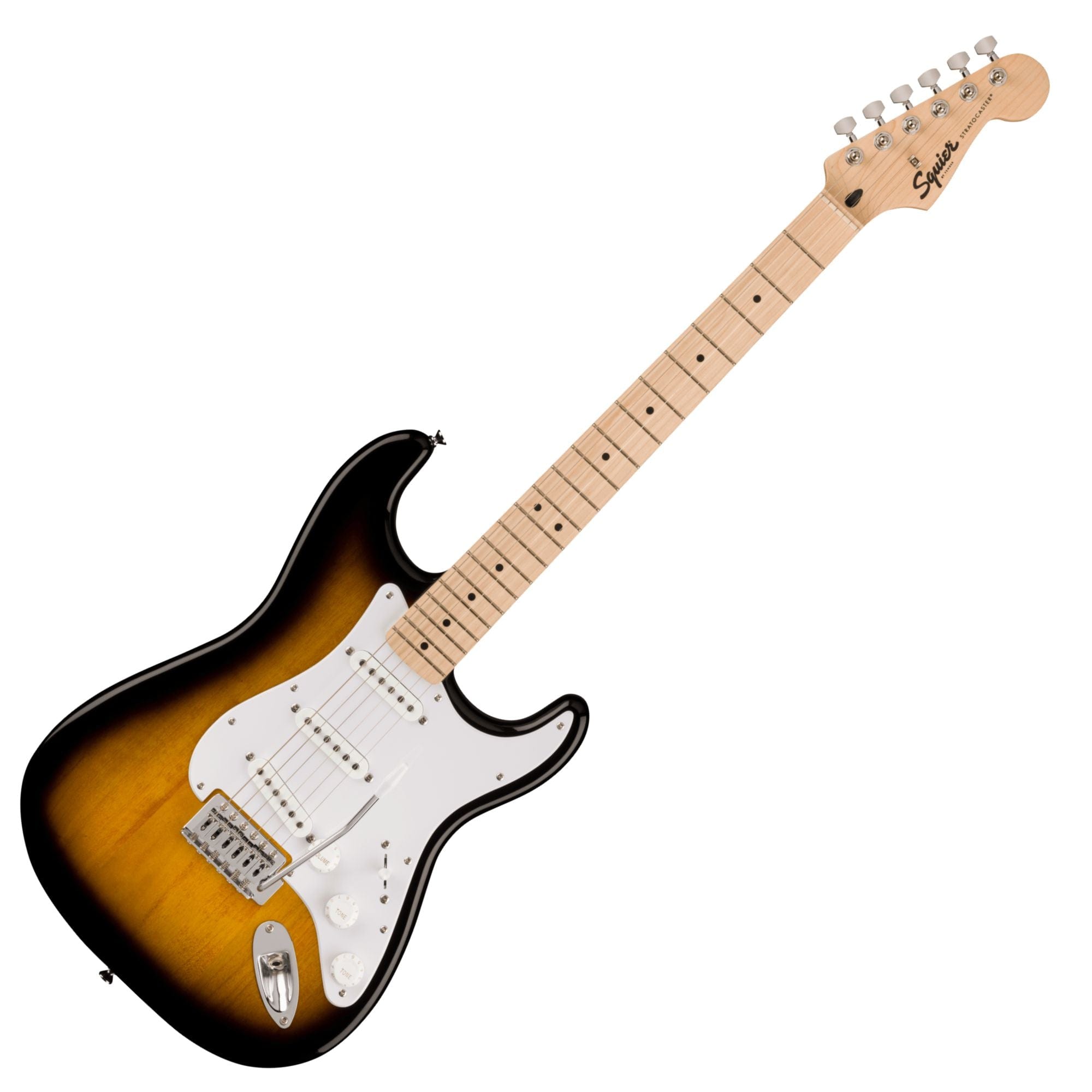 Squier Sonic Stratocaster Maple 2 Colour Sunburst Guitar | Bonners