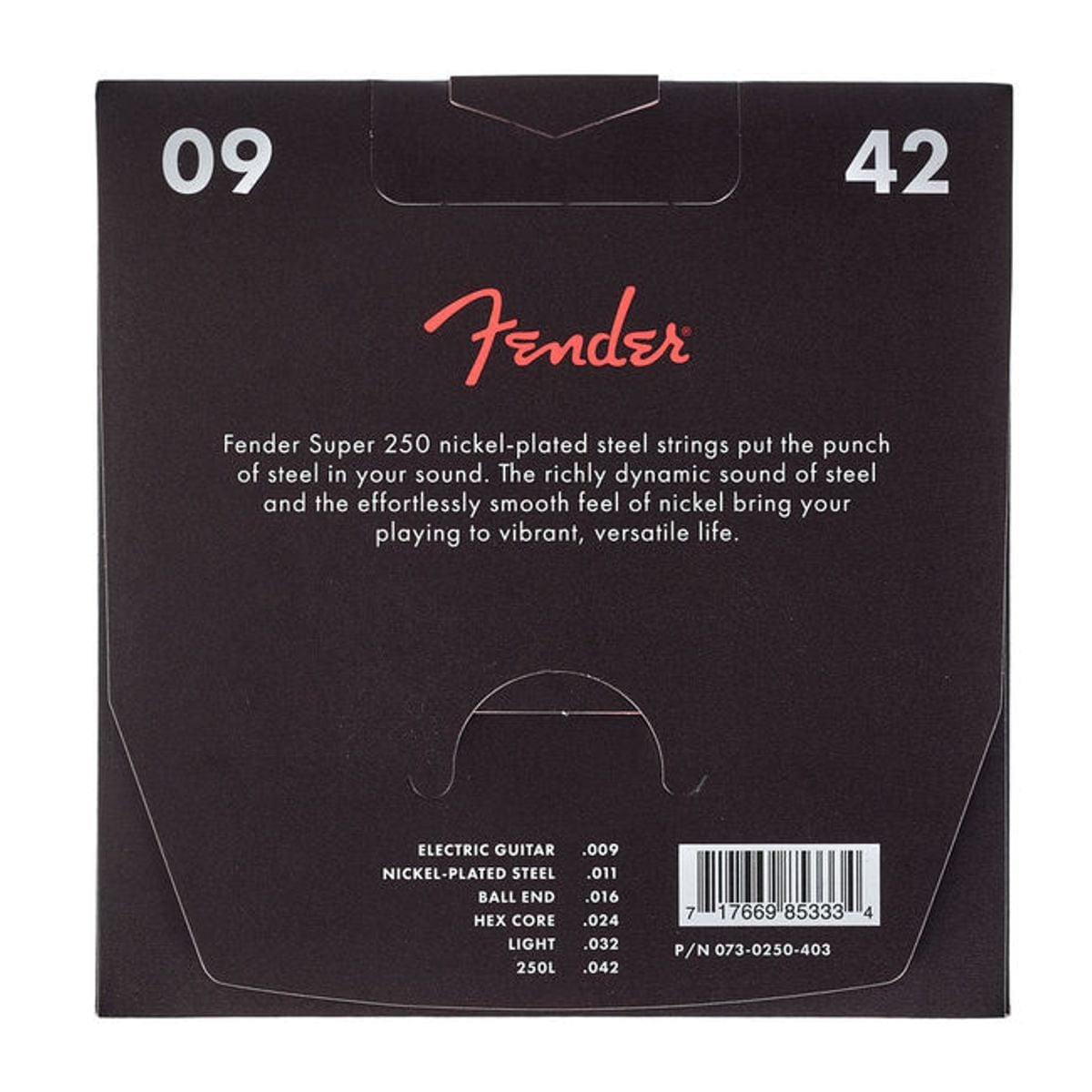 Fender Super 250 9-42 Guitar String Set