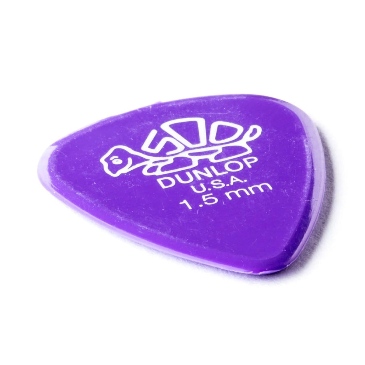 Jim Dunlop DELRIN 500 Plectrums 1.50MM LAVENDER 12 Pack