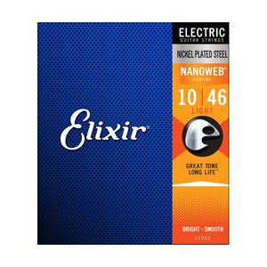 Elixir Nanoweb 10-46 Electric Guitar Strings