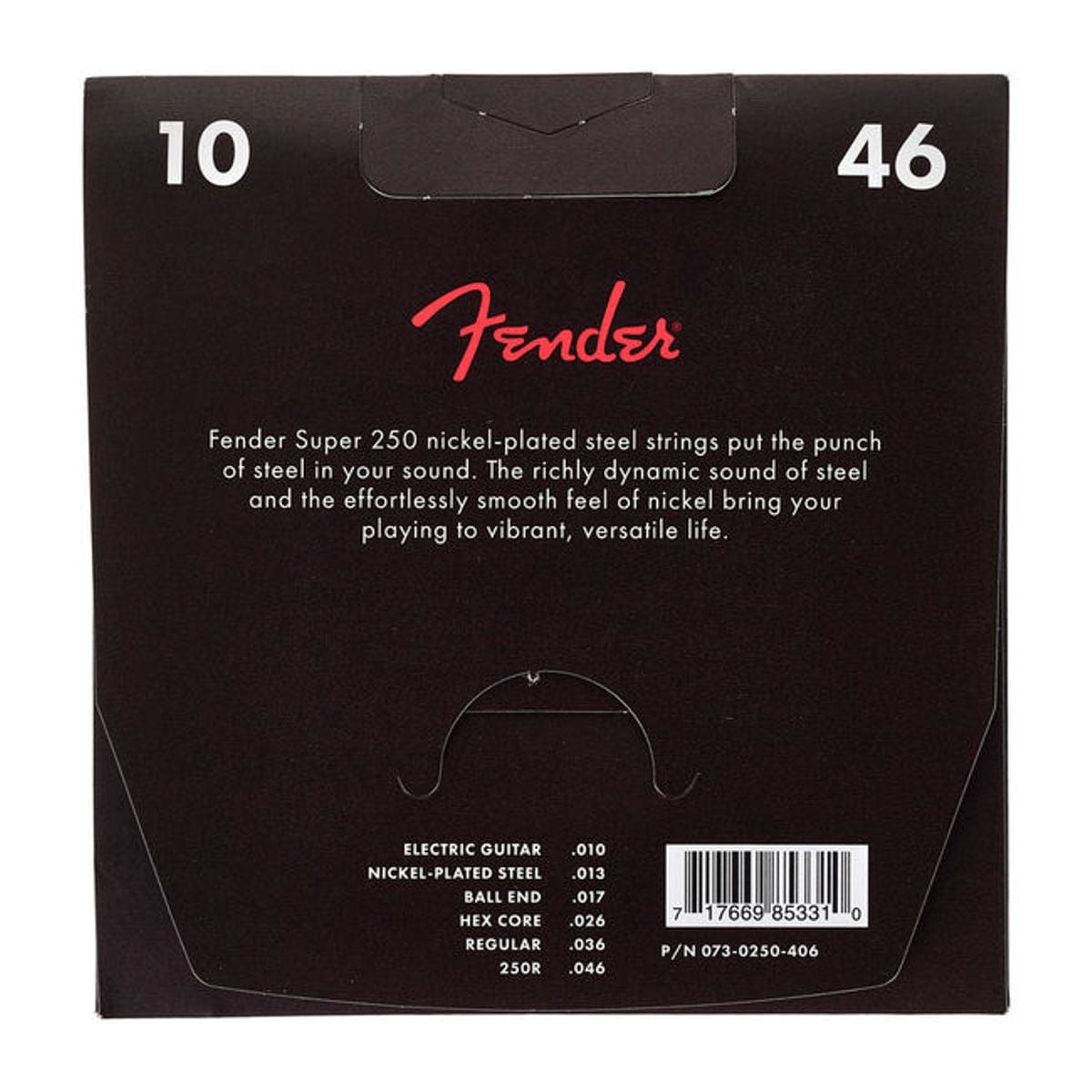 Fender Super 250 10-46 Guitar String Set