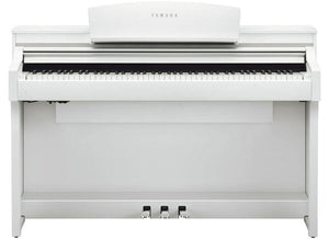 Yamaha Clavinova CSP170 Digital Piano; White with FREE iPad Offer