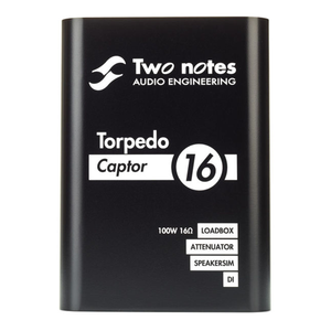 Two Notes Torpedo Captor 16 Ohm Load Box and Amp DI