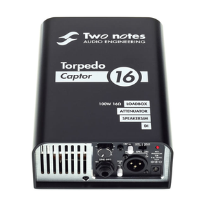 Two Notes Torpedo Captor 16 Ohm Load Box and Amp DI