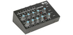 QTX LM82 4 Stereo Channel Line Level & Instrument Mixer