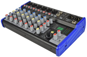 Citronic CSD-8 Compact Mixer with Bluetooth + DSP Effects