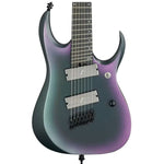 Ibanez RGD71ALMS-BAM Axion Label Multiscale 7 String Black Aurora Burst Matte Electric Guitar