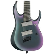 Ibanez RGD71ALMS-BAM Axion Label Multiscale 7 String Black Aurora Burst Matte Electric Guitar