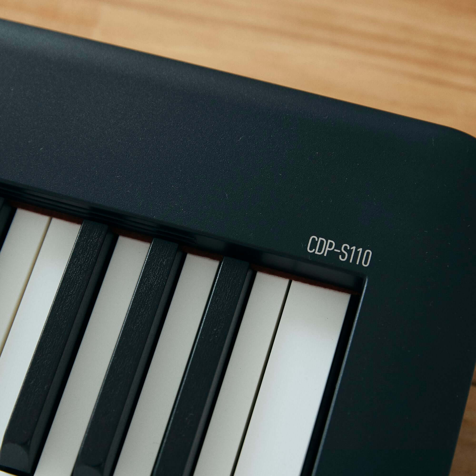 Casio CDP S110 Digital Piano Black Bonners Music