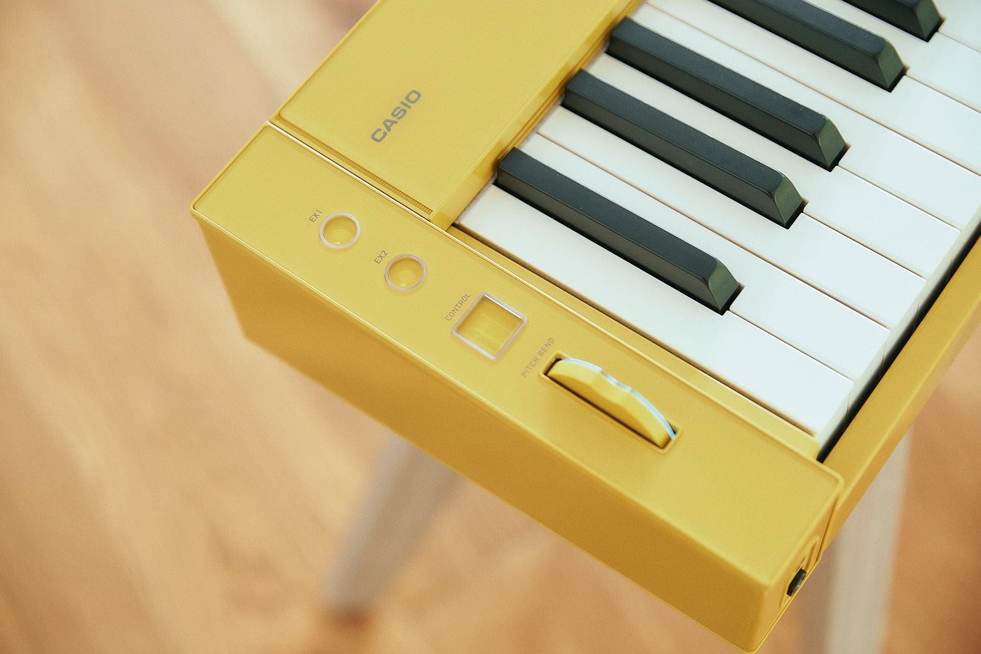 Casio Privia PX-S7000 Digital Piano with Wooden Keys; Harmonius Mustard