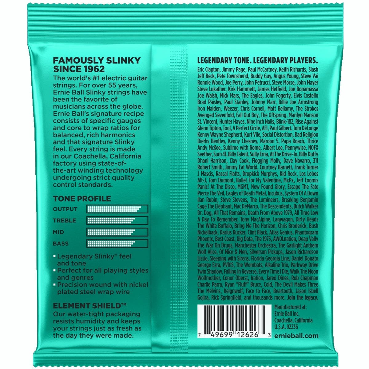 Ernie Ball EB 2626 Not Even Slinky 12-56 Set