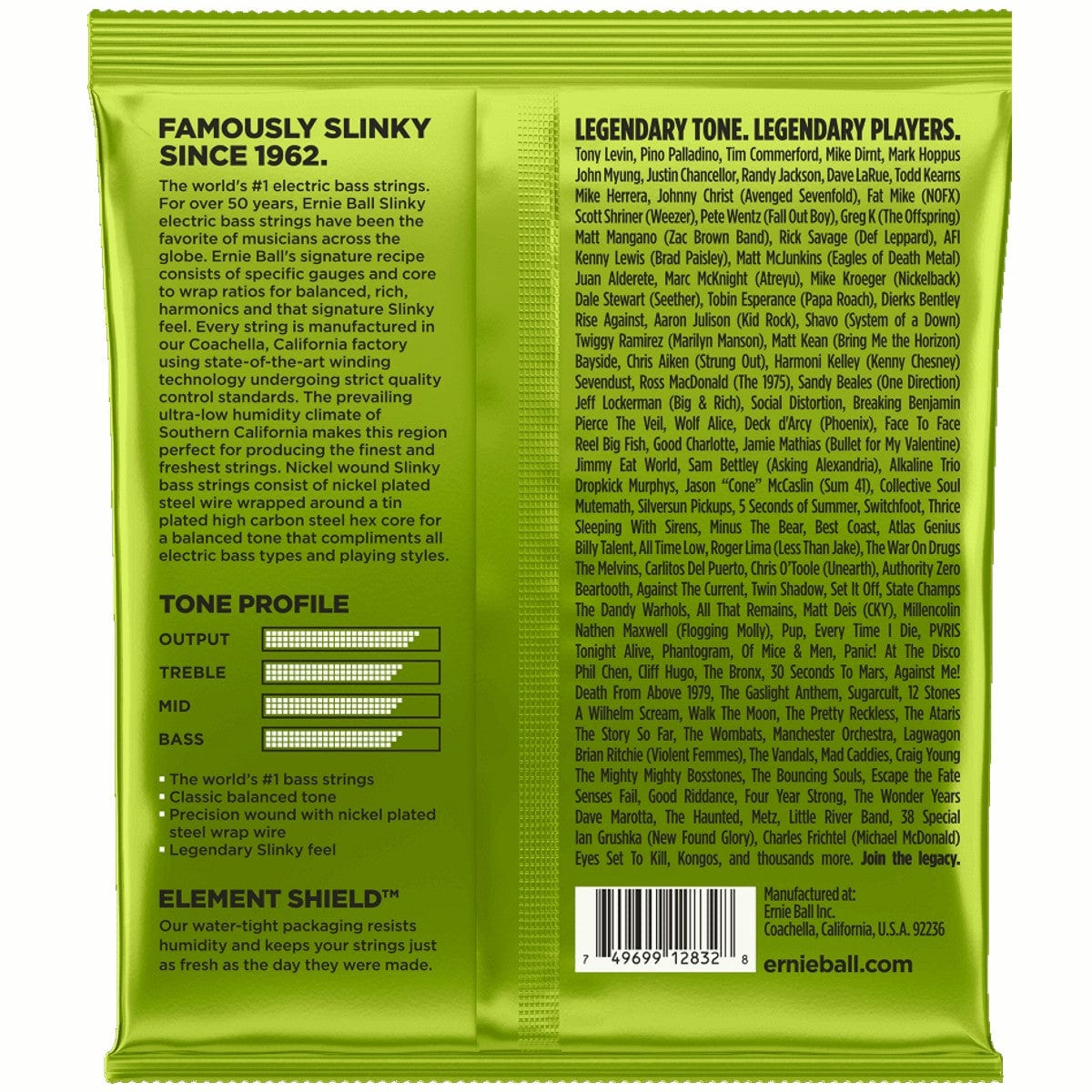 Ernie Ball NKL-BASS Regular Slinky