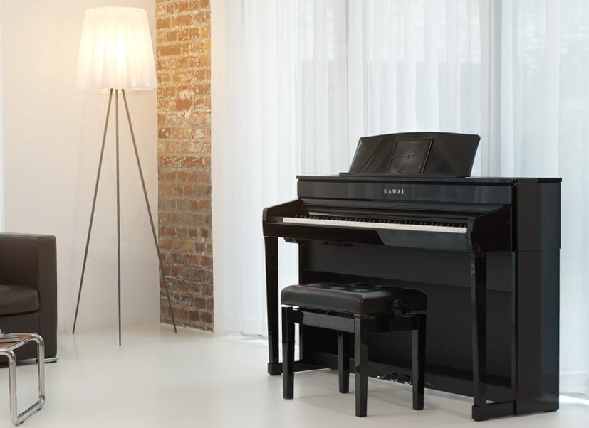 Kawai CA701 Digital Piano; Polished Ebony