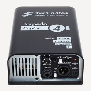 Two Notes Torpedo Captor 4 Ohm Load Box and Amp DI