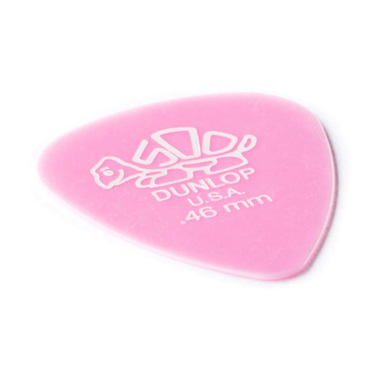 Jim Dunlop DELRIN 500 Plectrums .46MM LIGHT PINK 12 Pack