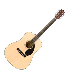 Fender CD-60S Solid Top Walnut Natural Acoustic Guitar
