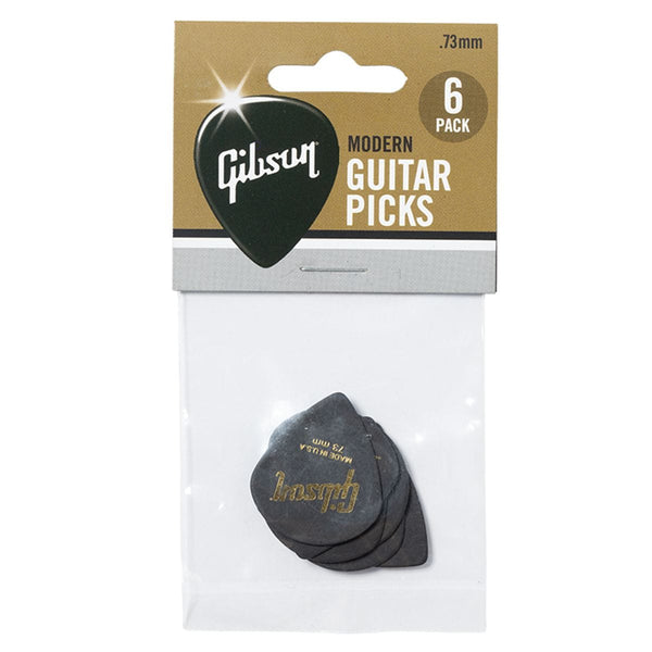 Gibson Modern .73mm Guitar Picks 6 Pack