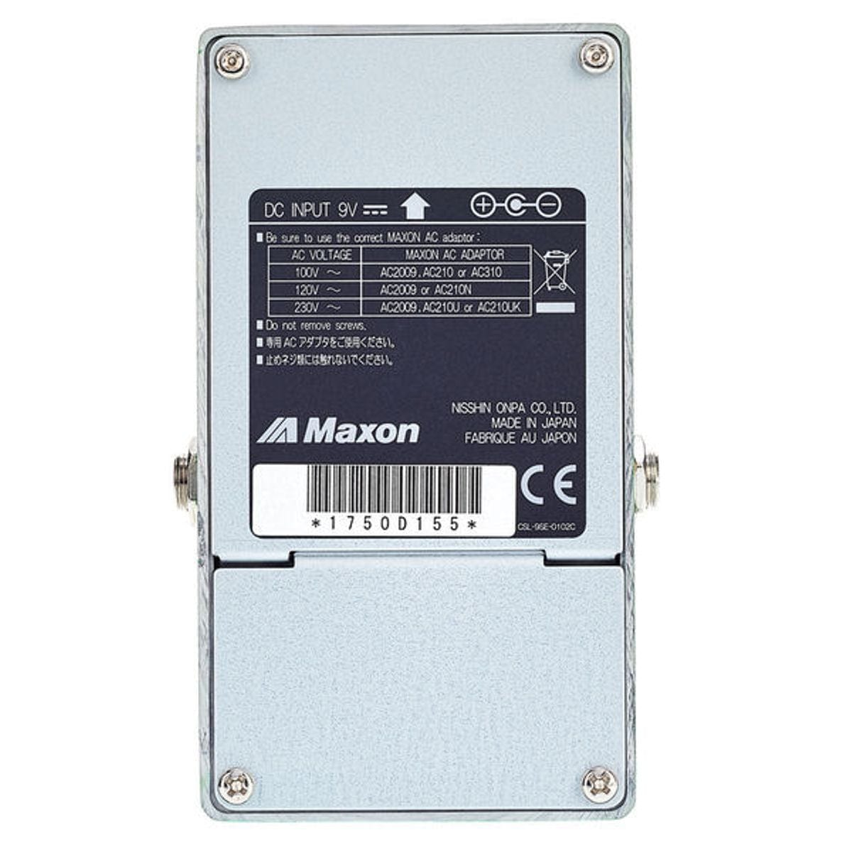 Maxon Reissue Series OD808 Overdrive Effects Pedal