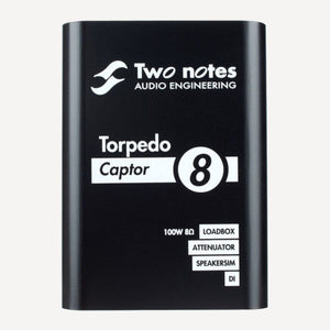 Two Notes Torpedo Captor 8 Ohm Load Box and Amp DI