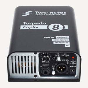 Two Notes Torpedo Captor 8 Ohm Load Box and Amp DI