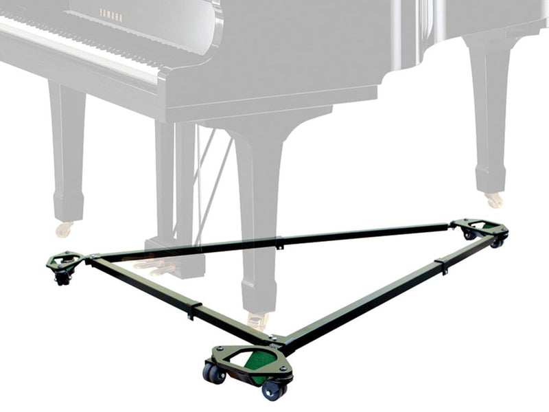 Small black shop piano