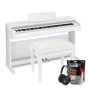 Casio AP270 White Digital Piano Value Package with £40 Cashback Offer