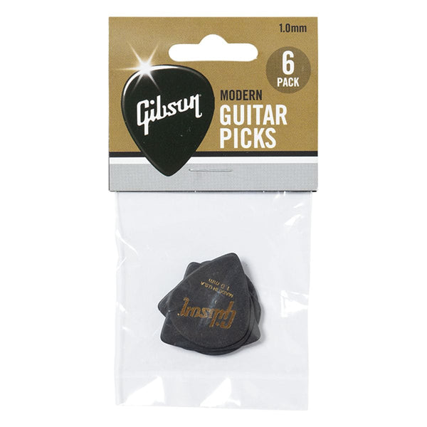 Gibson Modern 1mm Guitar Picks 6 Pack