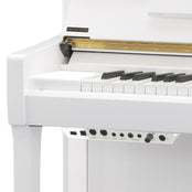 Kawai K300 ATX4 Anytime Silent Upright Piano; Polished White