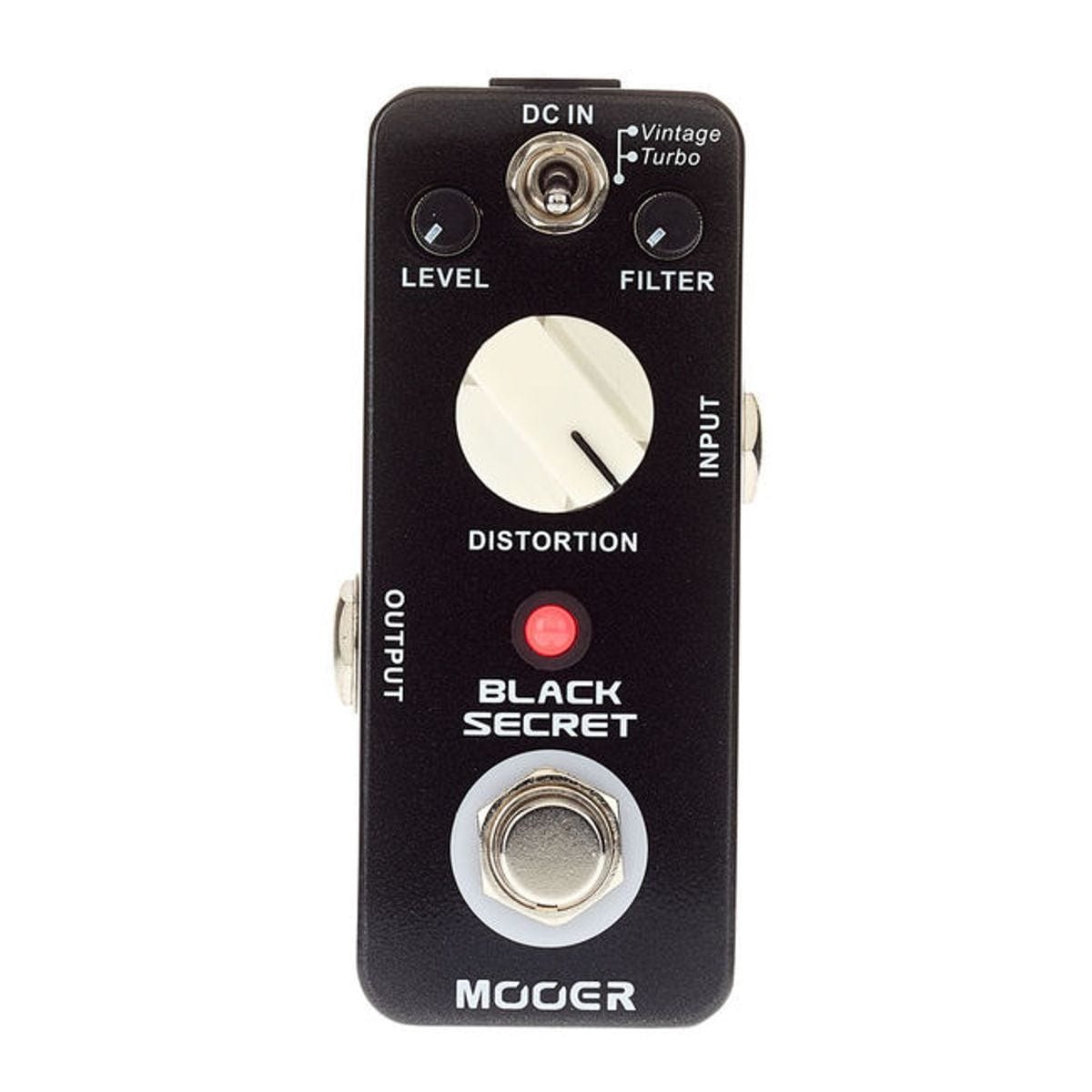 Mooer Black Secret Distortion Guitar Effects Pedal