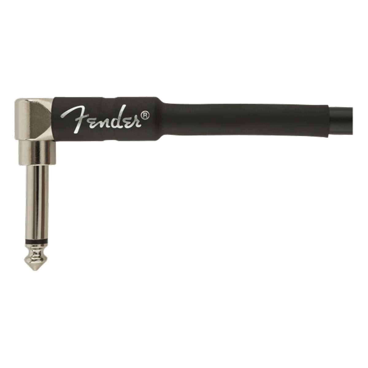 Fender Professional Series 18.6Ft Angle Straight Black Guitar Cable