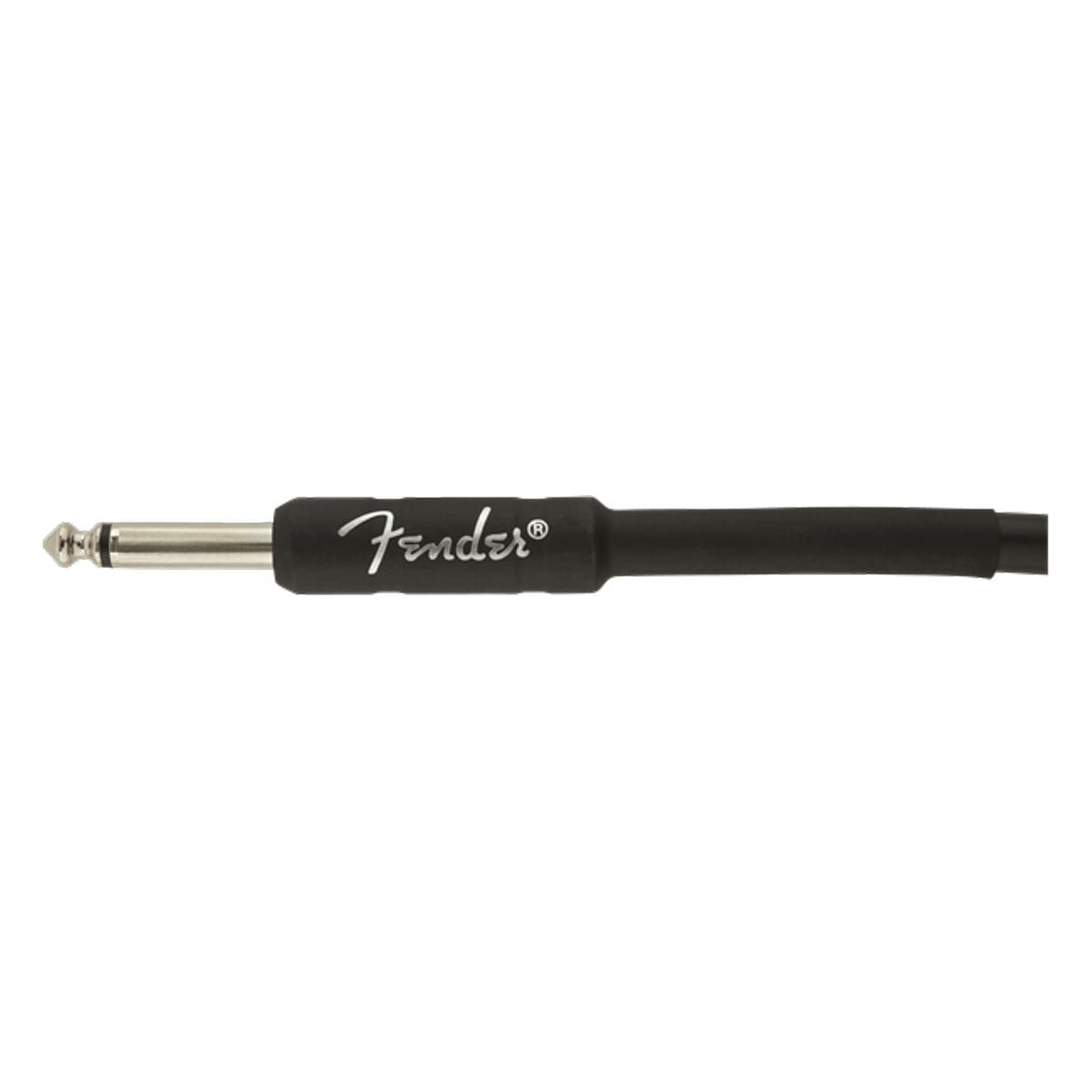 Fender Professional Series 18.6Ft Angle Straight Black Guitar Cable