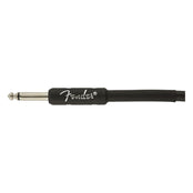 Fender Professional Series 18.6Ft Angle Straight Black Guitar Cable