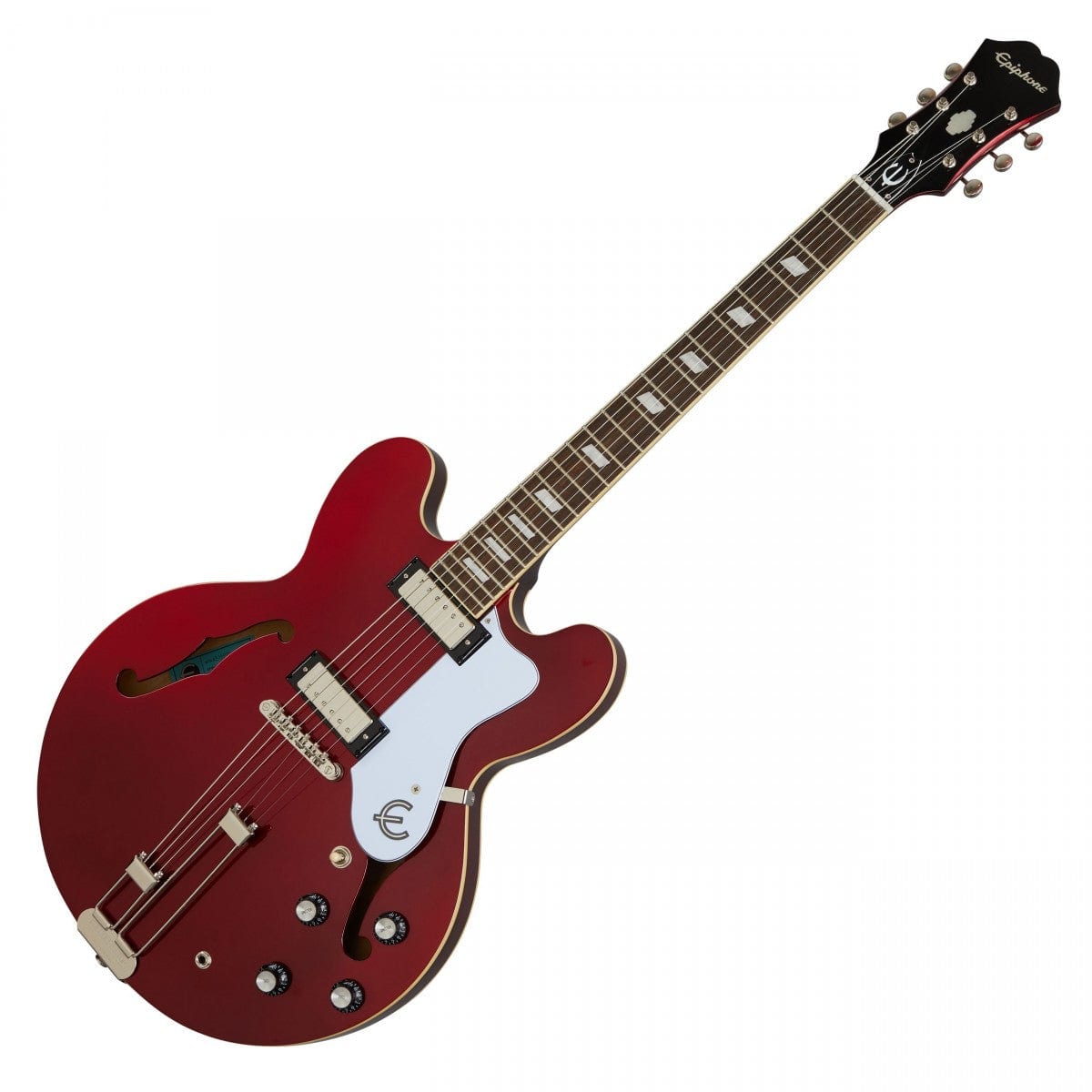 beep　Epiphone riviera Epiphone Riviera (Frequensator Tailpiece); Sparkling Burgundy