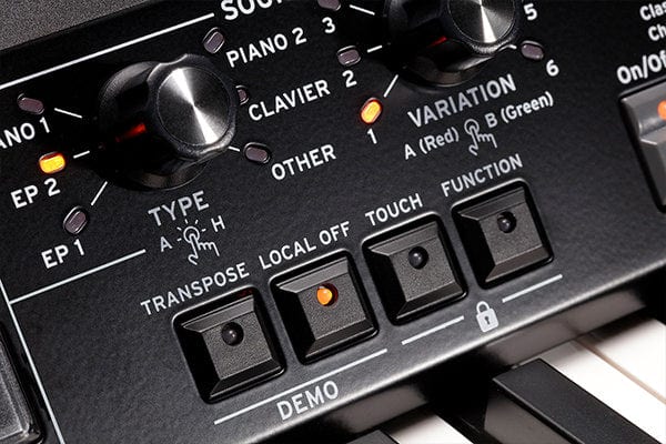 Korg SV2s Stage Vintage Piano With Speakers; 73 Keys