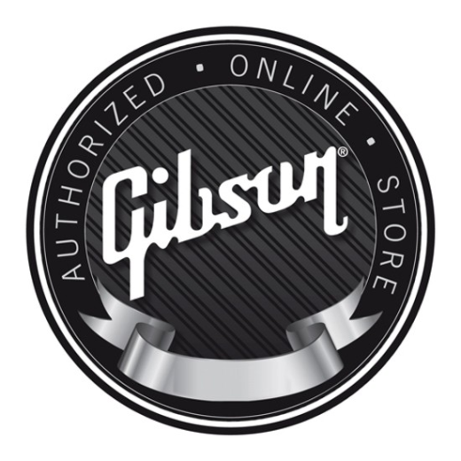 Gibson Lightning Bolt 2 Inch Guitar Strap Black