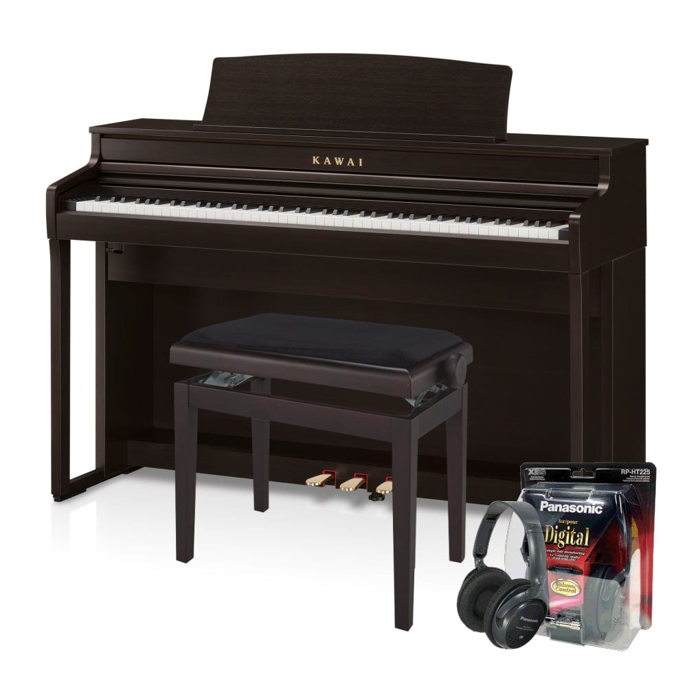 Kawai CA401 Rosewood Digital Piano Value Package