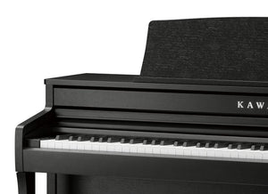 Kawai CA401 Satin Black with Piano Stool & Kawai SH9 Headphones