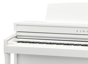 Kawai CA401 Satin White Digital Piano Value Package