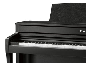 Kawai CA501 Black with Piano Stool & Kawai SH9 Headphones