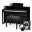Kawai CA701 Digital Piano Concert Package; Polished Ebony