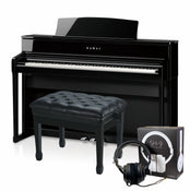 Kawai CA701 Digital Piano Concert Package; Polished Ebony