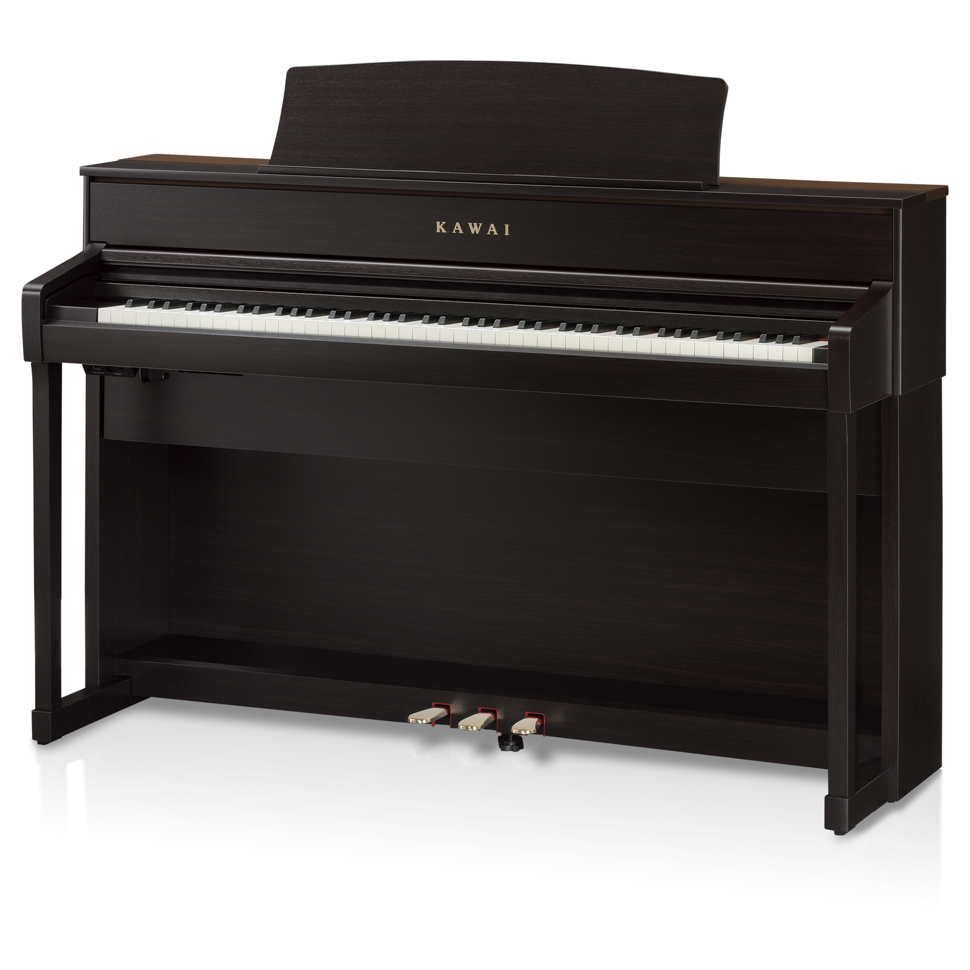 Kawai CA701 with Piano Stool & Kawai SH9 Headphones; Rosewood