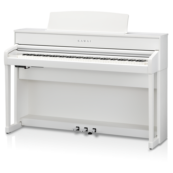 Kawai CA701 Digital Piano; Satin White