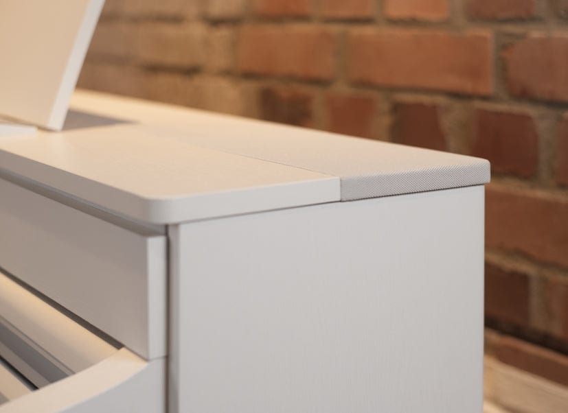 Kawai CA701 Digital Piano; Satin White